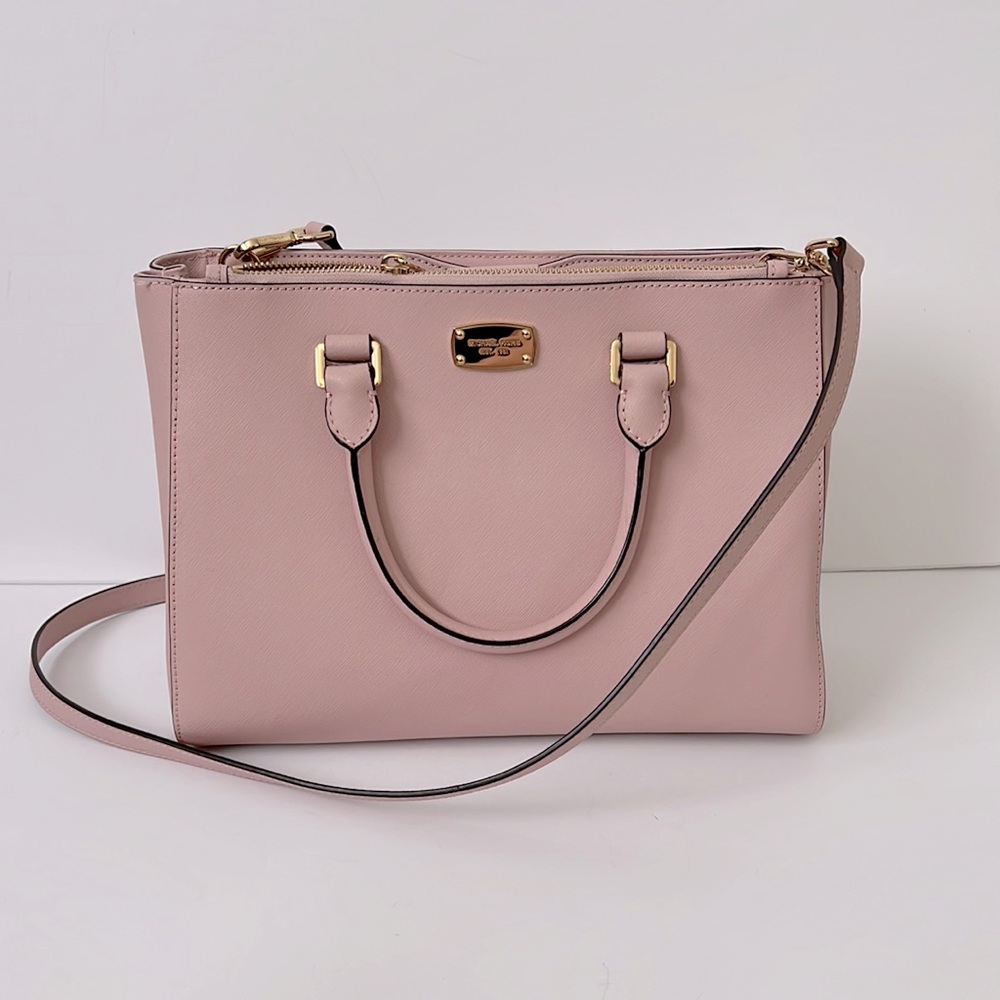 Michael Kors Pink Leather Tote